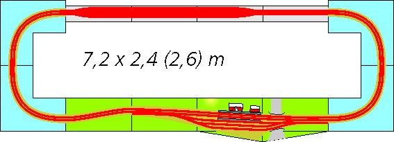 Ratakaavio / Track plan